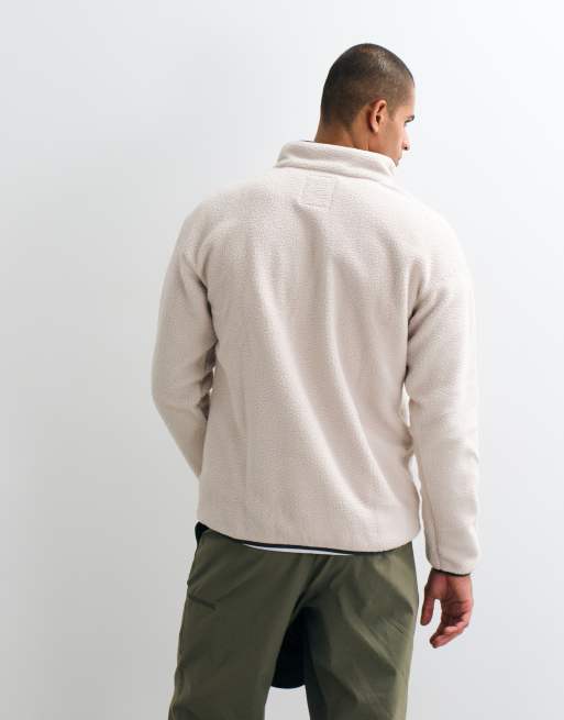 Columbia Helvetia II half snap fleece in beige, 2 of 5