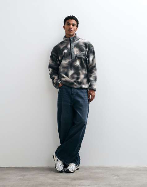 Columbia Helvetia II printed half snap fleece in multi - view 1