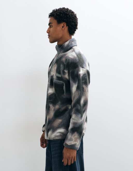 Columbia Helvetia II printed half snap fleece in multi, 3 of 5