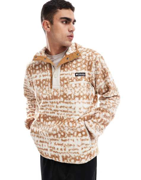 Columbia Helvetia II printed hoodie in brown - view 1