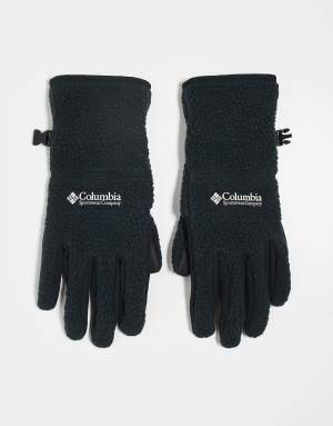Columbia Helvetia II sherpa gloves in black