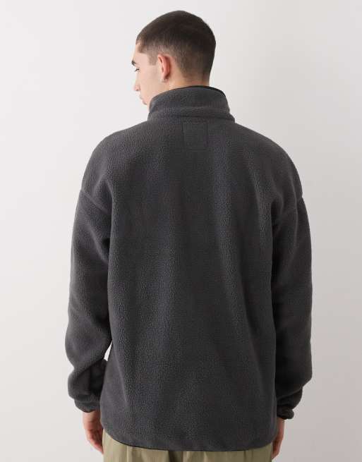 Columbia - Helvetia - Polaire avec demi-patte à boutons-pression - Anthracite, 3 de 5