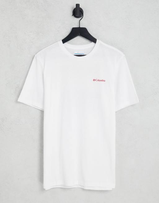 Columbia – High Dune II – T-Shirt in Weiß mit Motivprint