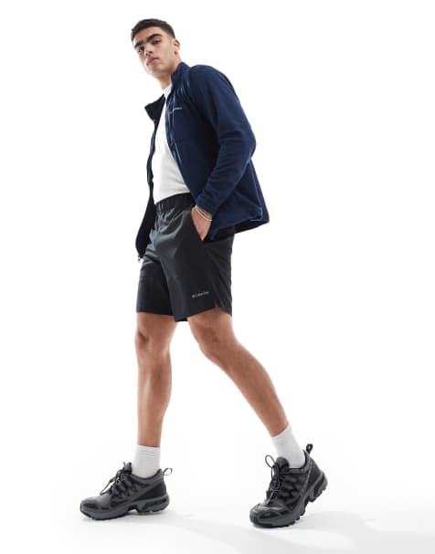 Columbia - Hike Color Block - Short - Noir - view 1