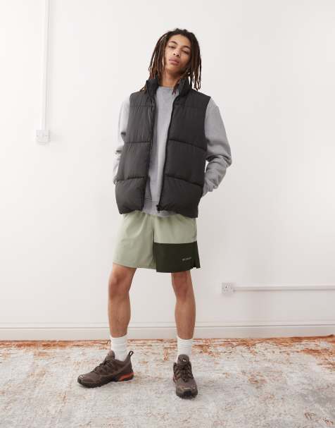 Columbia Hike Color Block shorts in green - view 1