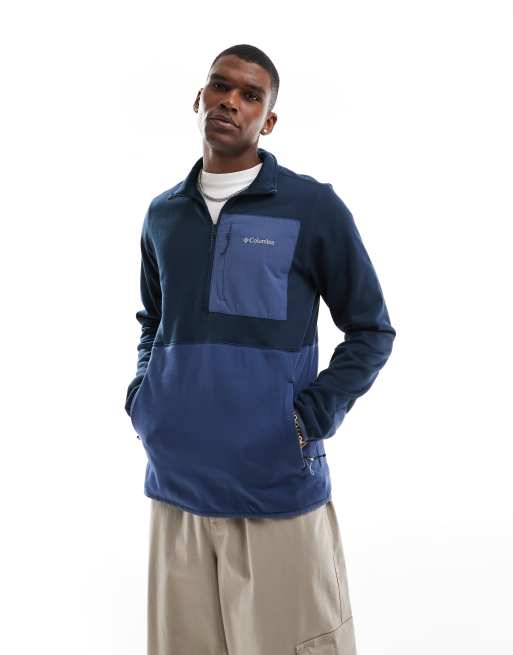 Columbia fleece outlet blue