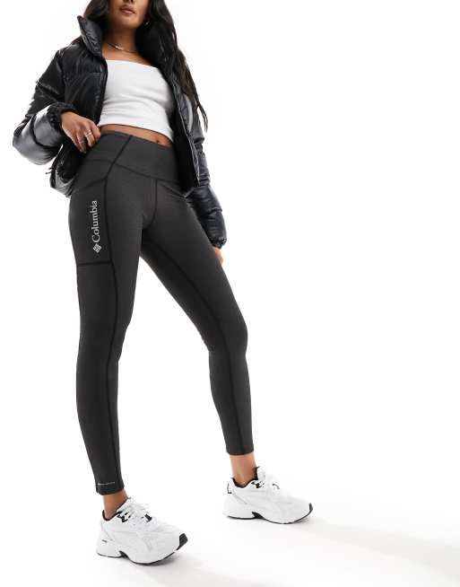 Black Columbia Hike Rib Leggings - JD Sports Global