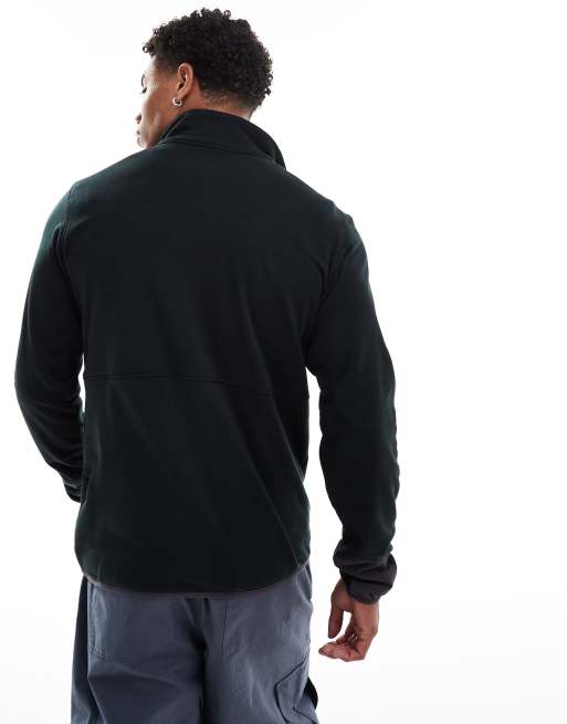 Columbia - Hike - Pile nero con zip corta , 2 di 4