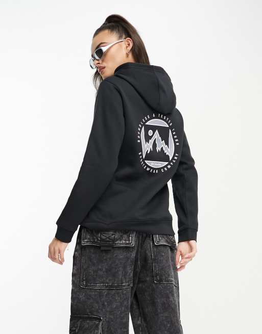 Columbia - Hoodie met logoprint op de rug in zwart