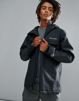 columbia men's huntsville peak insulated rain jacket
