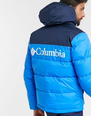 blue columbia jacket