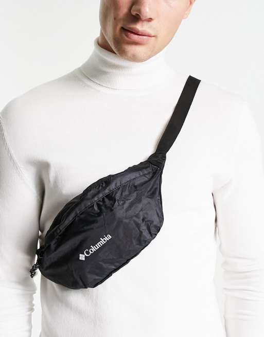 Columbia – II – Leichte, verstaubare Unisex-Gürteltasche in Schwarz, 4 von 4