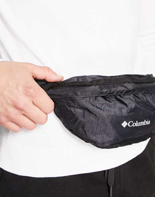 Columbia – II – Lekka, Łatwa do spakowania saszetka nerka unisex w czarnym kolorze