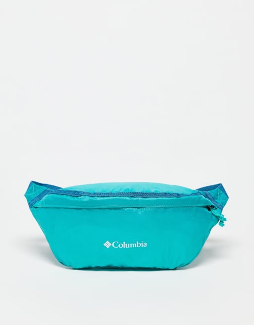 Columbia II Sac banane unisexe pliable l ger Turquoise ASOS