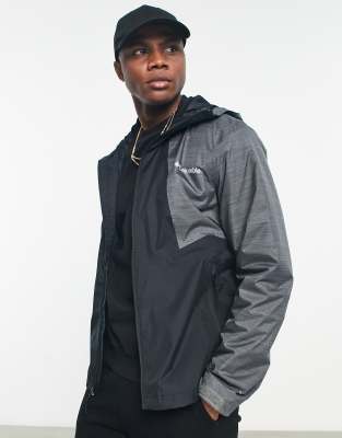 Columbia Inner Limits jacket in black and grey - ASOS Price Checker