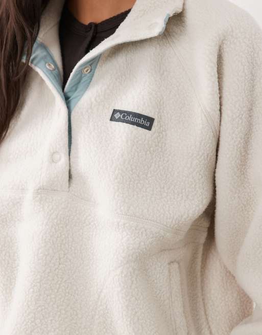 Columbia Jasper Ridge polaire à demi-pression texturée beige, 3 de 4