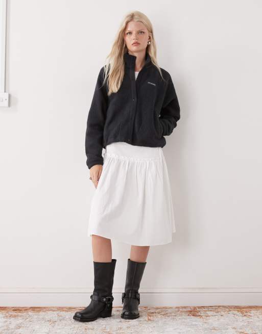 Columbia - Jasper Ridge - Polaire texturée à boutons-pression - Noir, 2 de 4