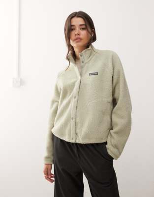 Columbia - Jasper Ridge - Polaire texturée à boutons-pression - Vert