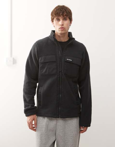 Columbia Juniper Peak Full Zip Fleece full zip fleece in black - view 1