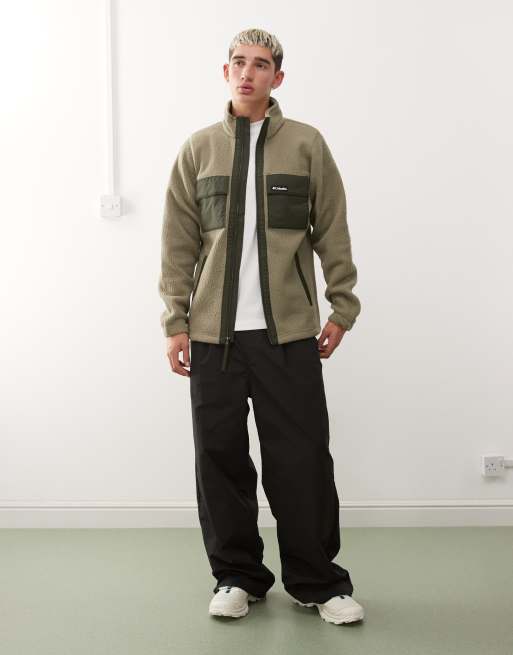 Columbia Juniper Peak full zip fleece in green, 2 of 5