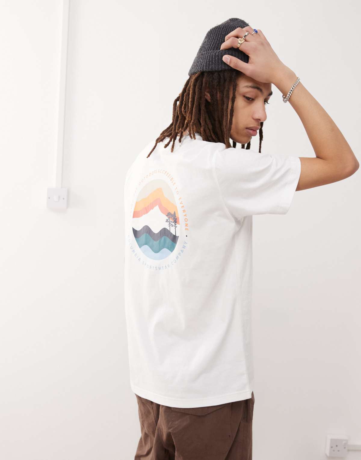 Columbia Kettle River outdoor tee in white