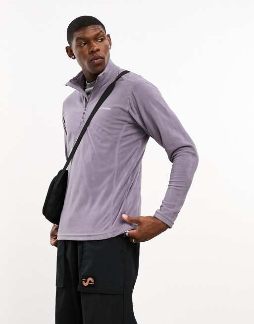 Columbia - Klamath II - Pile viola con zip corta