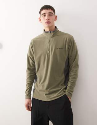 Columbia - Klamath II - Polaire à col zippé - Kaki-Vert