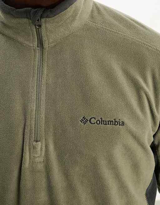 Columbia - Klamath II - Polaire à col zippé - Kaki, 3 de 4