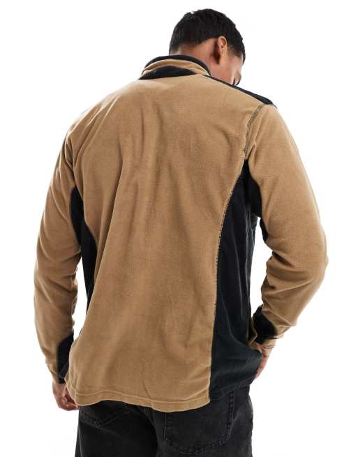 Columbia – Klamath Range – Brun fleecejacka med dragkedja, 3 av 4