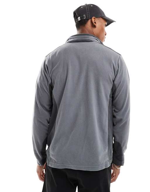 Columbia - Klamath Range - Fleece met rits in grijs, 2 van 4
