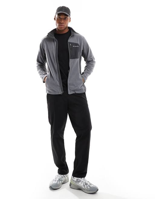 Columbia - Klamath Range - Fleece met rits in grijs, 4 van 4
