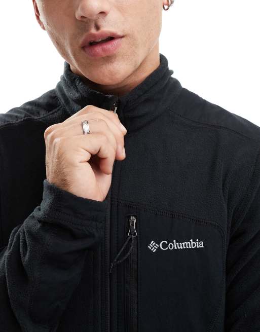 Columbia – Klamath Range – Fleecejacke in Schwarz mit durchgängigem Reißverschluss, 2 von 4