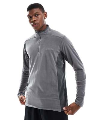 Columbia Klamath Range Half Zip In Dark Gray