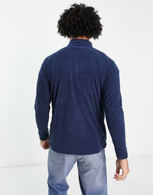 Columbia Klamath Range II 1/2 zip fleece in navy | ASOS