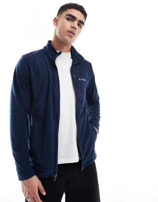 Columbia Klamath Range II full zip fleece in navy - view 1