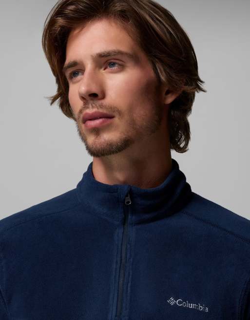 Columbia Klamath range ii half zip fleece in blue, 3 of 4