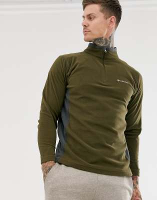 columbia klamath half zip fleece