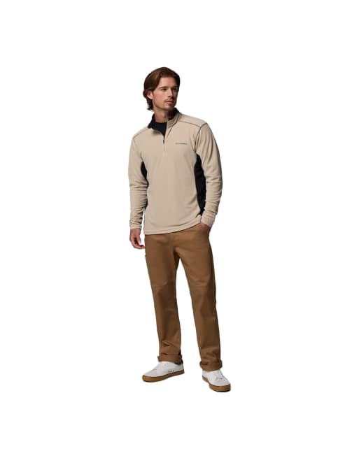 Columbia Klamath range ii half zip in beige, 4 of 4