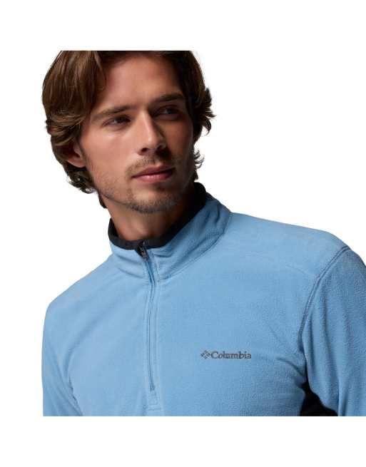 Columbia Klamath range ii half zip in blue, 3 of 4