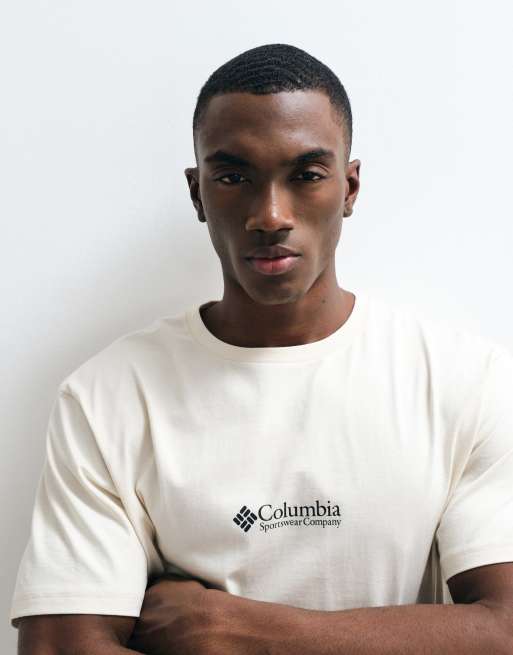 Columbia – Knoll Canyon – T-Shirt in Kreideweiß mit Grafik, 3 von 5