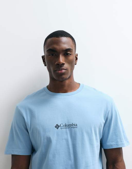 Columbia – Knoll Canyon – T-Shirt in Ripple Blue mit Print, 2 von 5