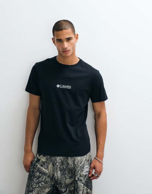 Columbia – Knoll Canyon – T-Shirt in Schwarz mit Grafik, 4 von 5