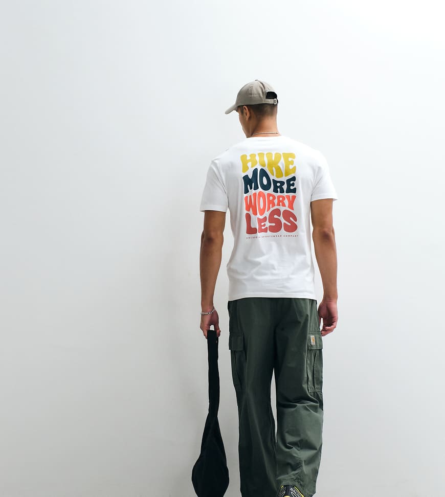 Knoll Canyon - T-Shirt in Weiß mit Grafik Weiß 2XL