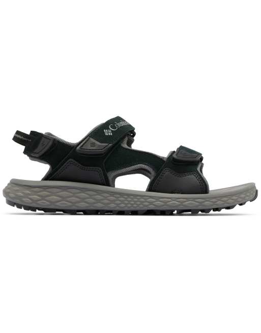 Columbia Konos hiker 3-strap sandal in black, 4 of 4