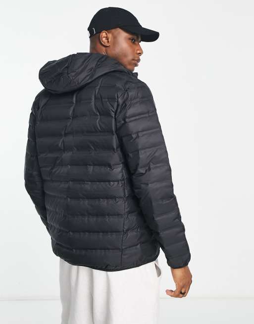 Columbia Lake 22 hooded down jacket in black ASOS