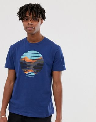 Columbia - Lana Montaine - T-shirt in marineblauw