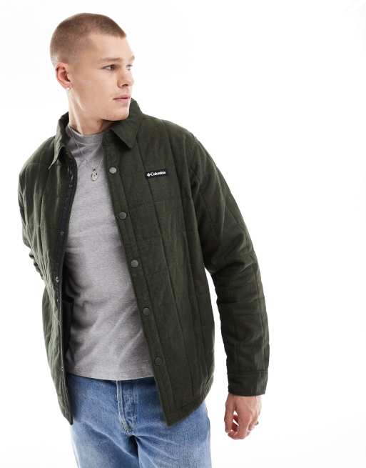 Columbia - Landroamer - Camicia giacca verde trapuntata