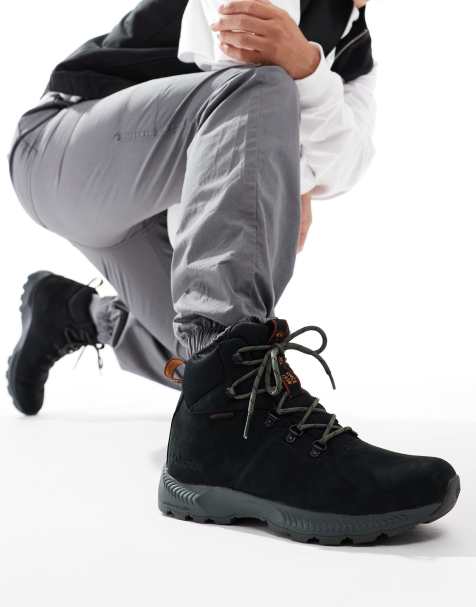Columbia – Landroamer Explorer WP – Wasserdichte Wanderstiefel aus Nubuk in Schwarz - view 1