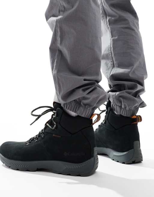 Black columbia boots best sale