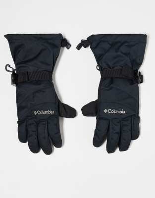 Columbia Last Tracks II ski gloves in black